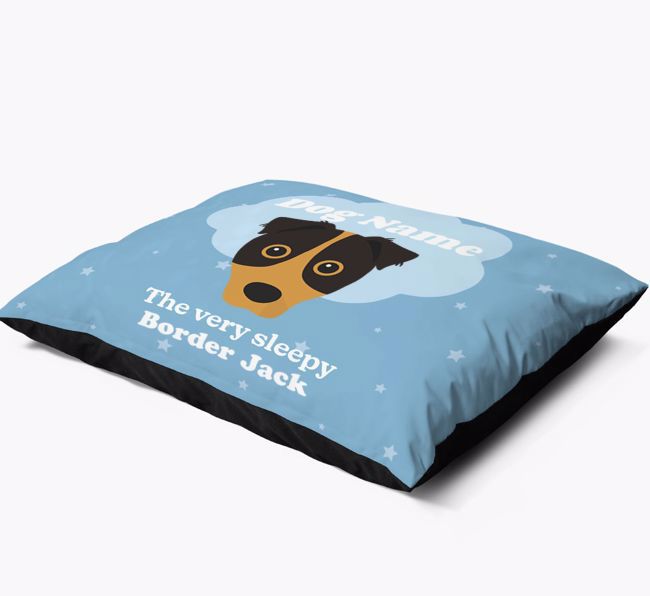 'The Very Sleepy Dog' - Personalised {breedFullName} Dog Bed